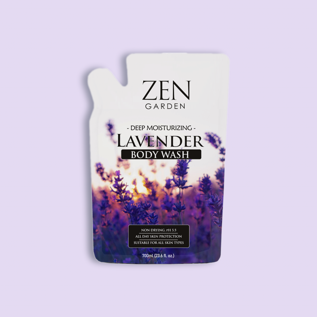 lavender shower cream refill pack 700ml